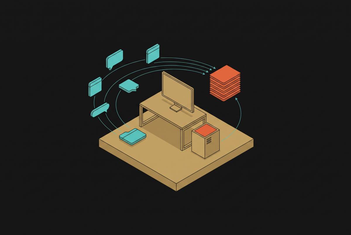 Cover illustration for “AI Tools That Reduce Context-Switching for Deep Work”