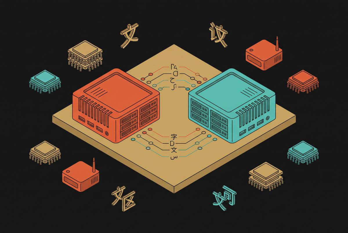 Cover illustration for “Mistral Small vs Qwen2.5 for Multilingual Local Use”