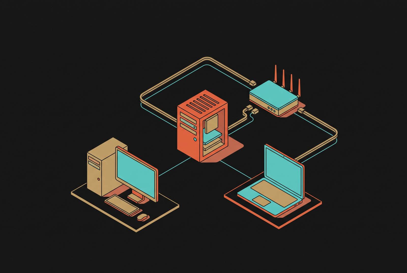 Cover illustration for “Setting Up a Local AI Server on a Home Network”