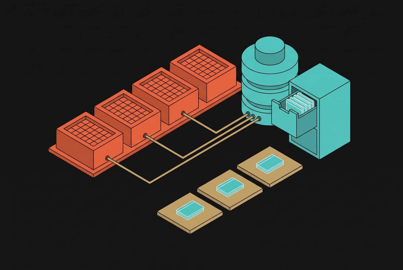 Cover illustration for “Which Open-Weight Models Support External Memory Backends for Cross-Session Knowledge Work”
