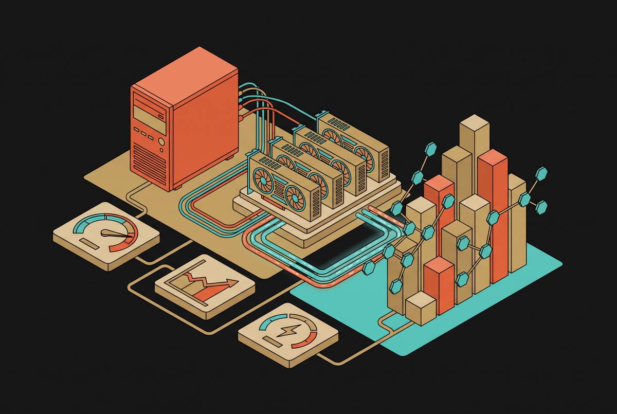 Cover illustration for “Reasoning Model Benchmarks for Local Deployment”
