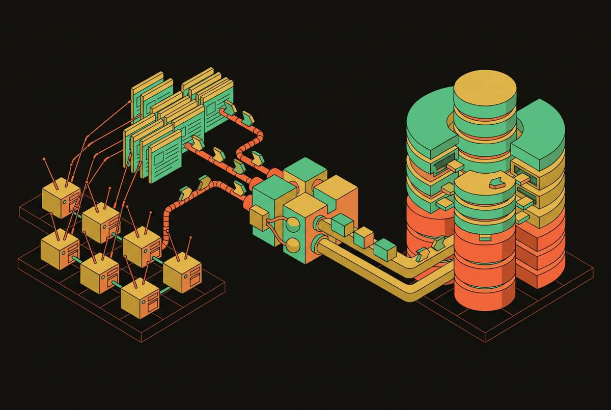 Cover illustration for “ETL Handoff Patterns Between Crawlers and Warehouse Ingestion Layers”