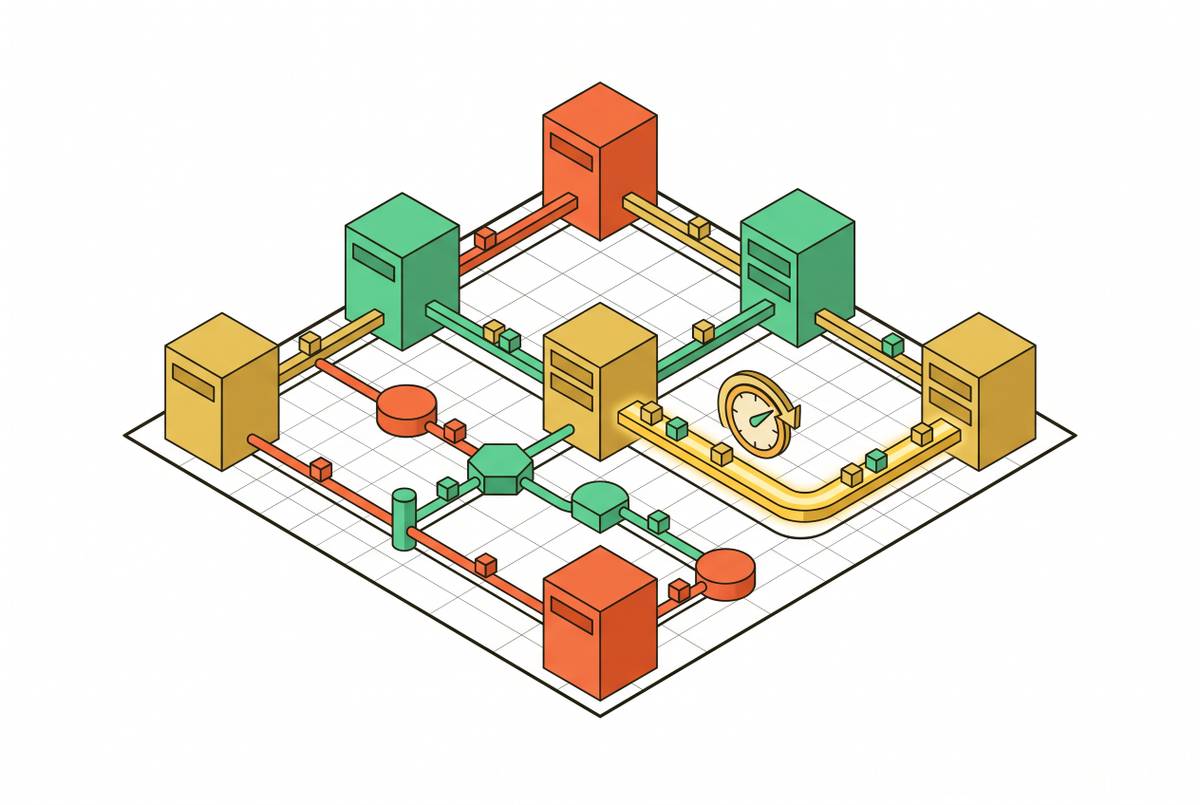 Cover illustration for “Latency Management for Real-Time Web Data API Calls in Agent Tools”