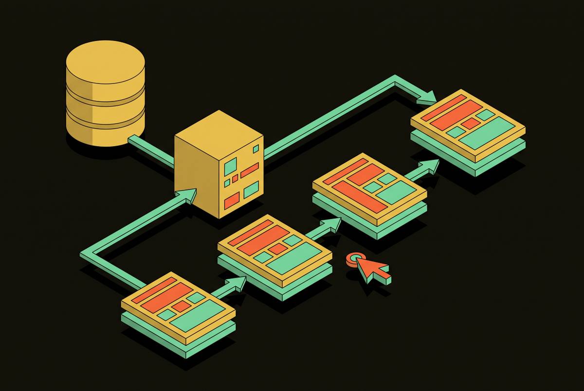 Cover illustration for “REST API Pagination Patterns for Large Web Dataset Retrieval”