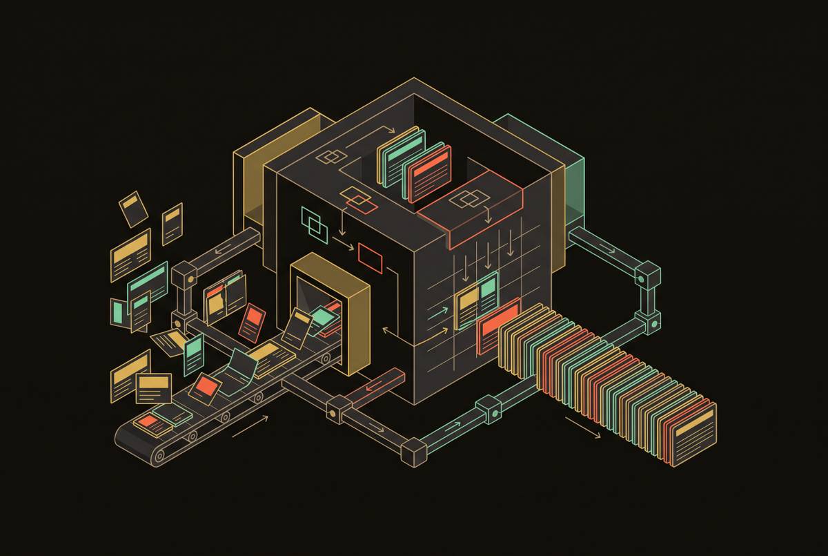 Cover illustration for “Deduplication and Normalization of Extracted Web Records”