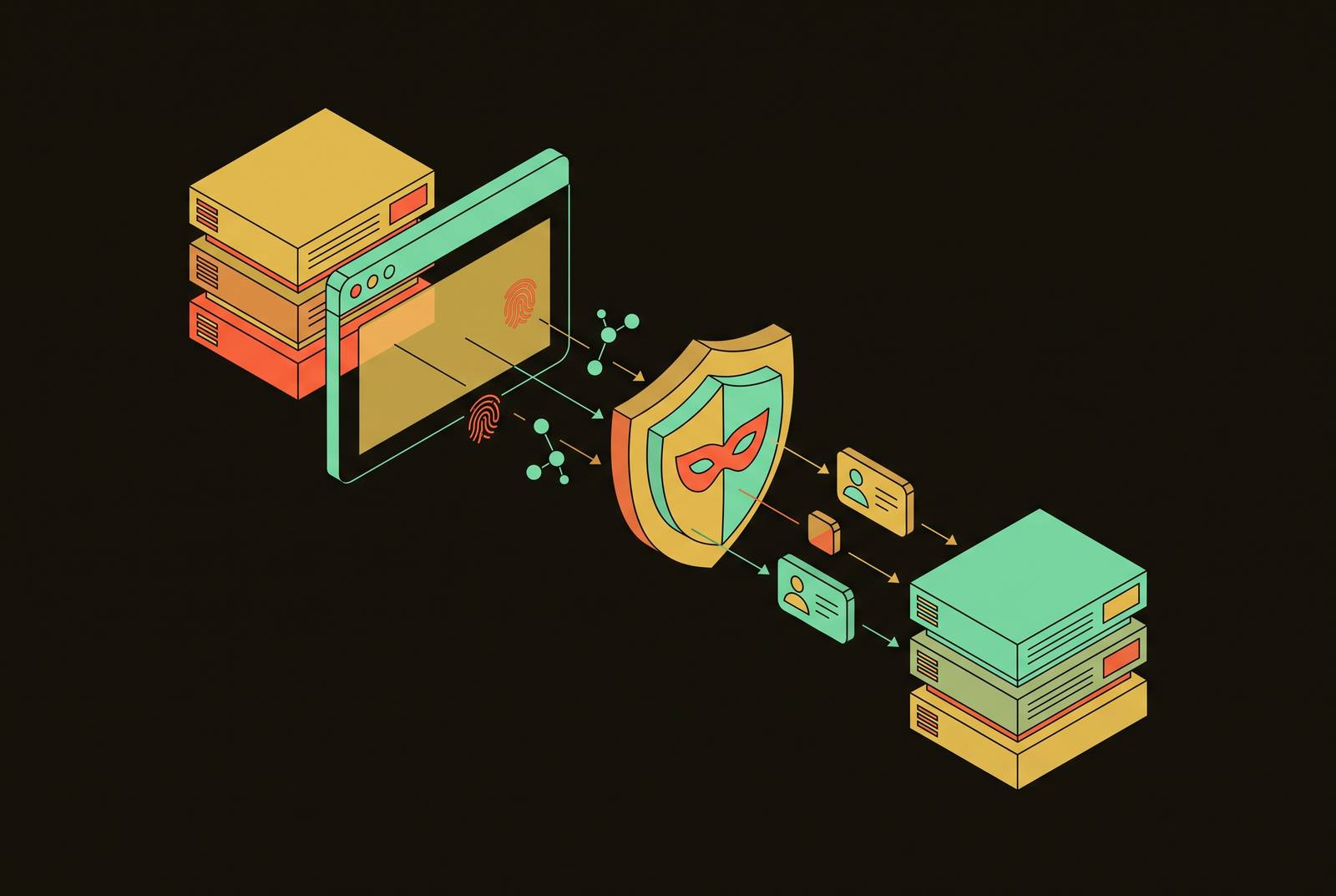 Cover illustration for “Browser Fingerprinting Evasion in Production Scrapers”