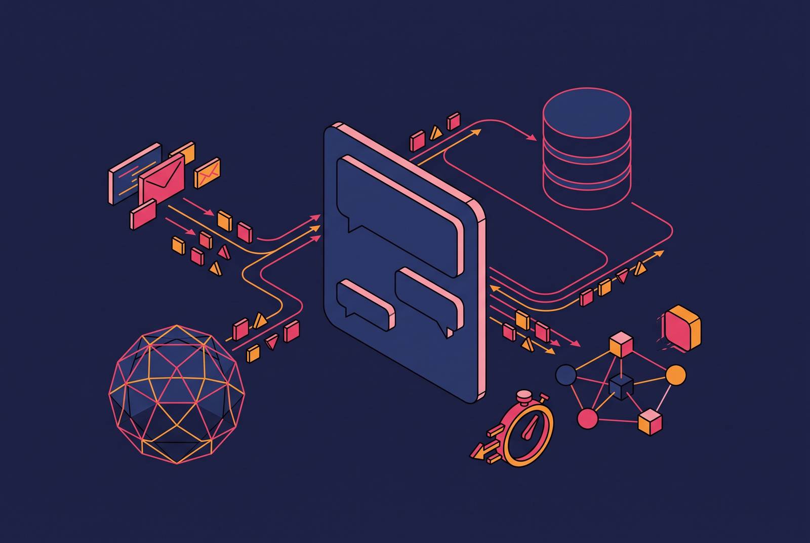Cover illustration for “Displaying Real-Time Web Context in AI Chatbots Without RAG Latency Penalties”