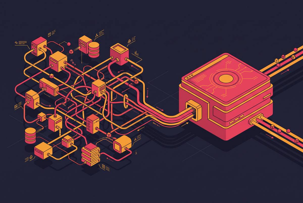 Cover illustration for “Replacing a Fragmented Vendor Stack With a Single Web Data API”