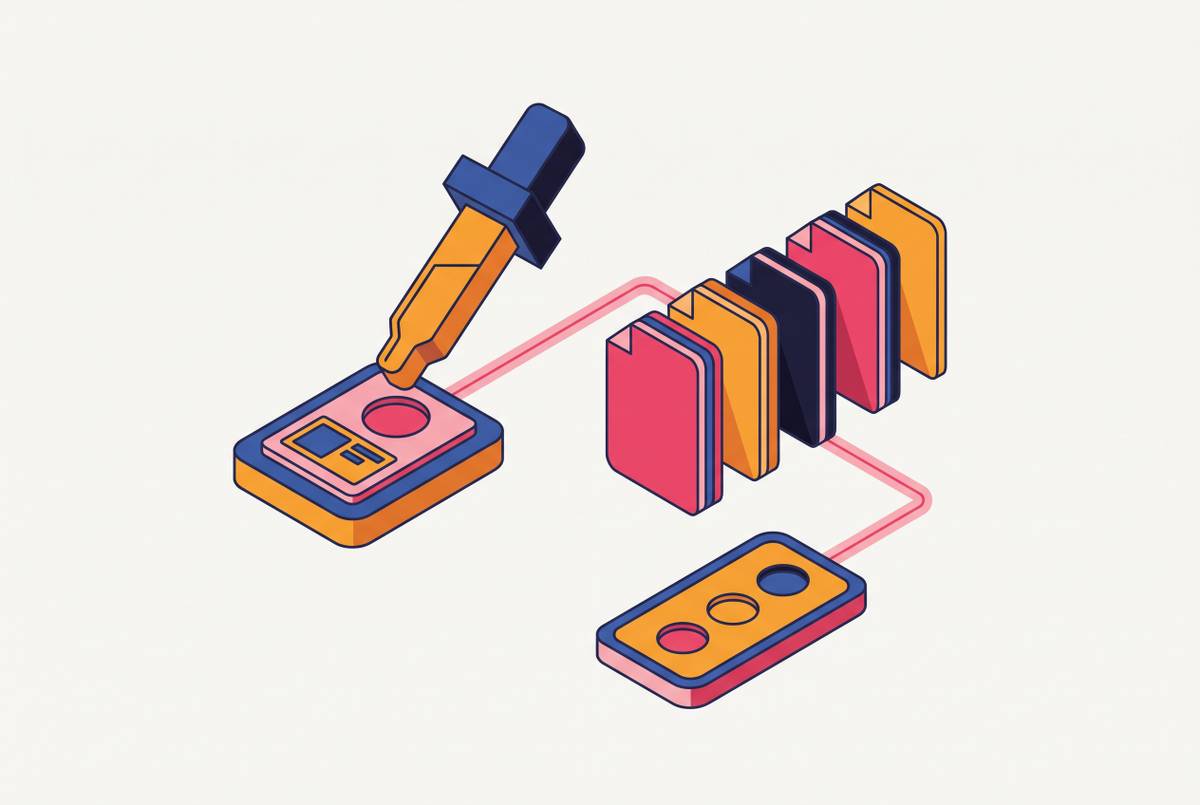 Cover illustration for “Brand Color and Visual Identity Extraction for Design-Aware Products”