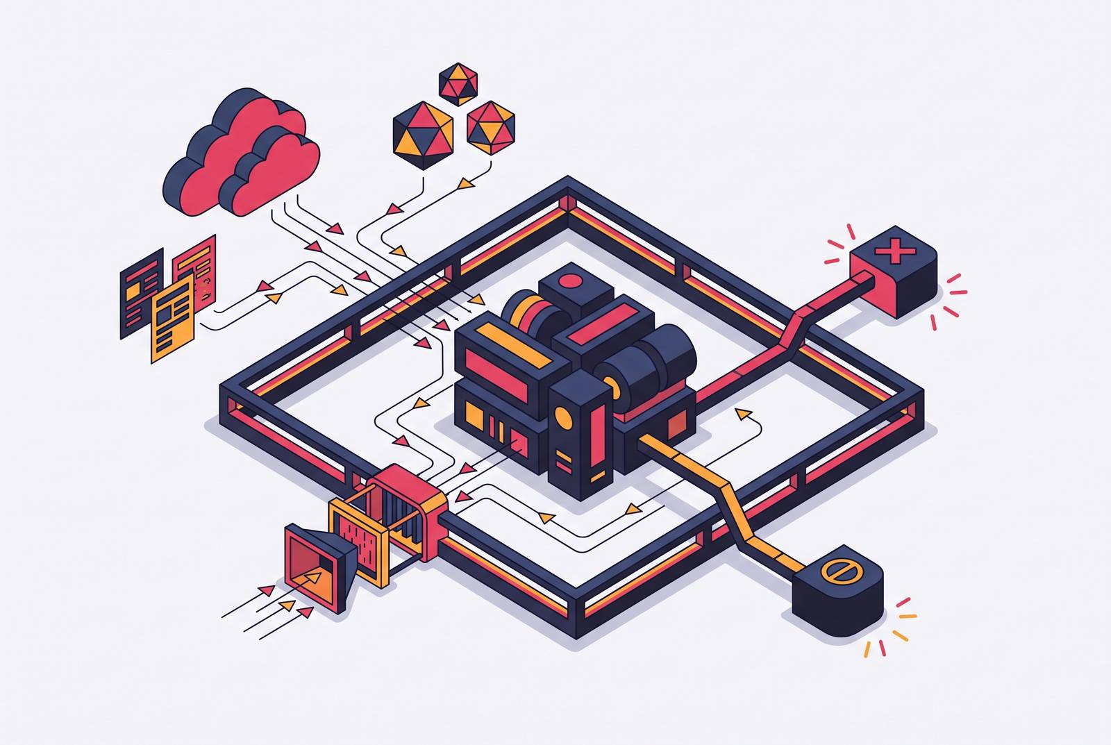 Cover illustration for “Preventing Scope Creep When AI Features Depend on Live Web Data”
