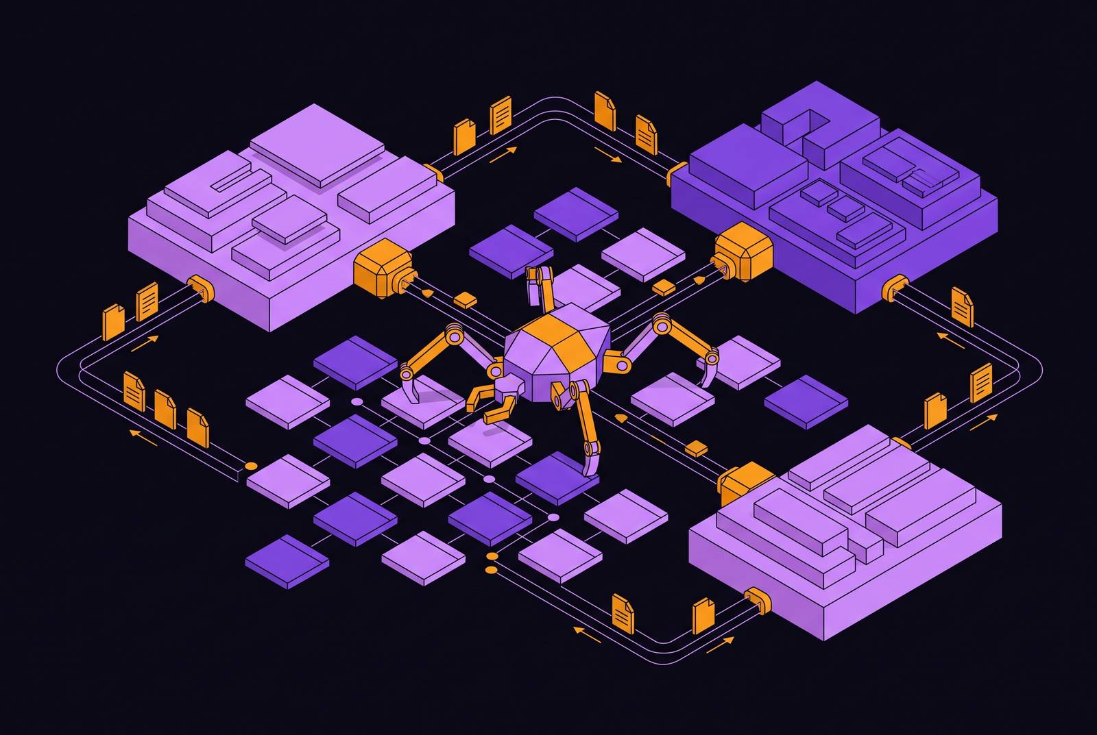 Cover illustration for “LangChain and LlamaIndex Web Crawler Tool Integration”