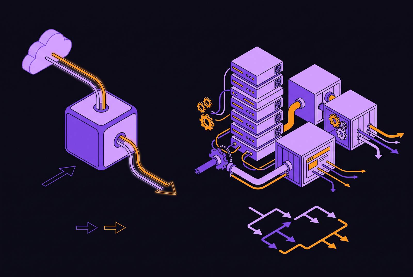 Cover illustration for “Managed Scraping API vs Self-Hosted Headless Browser Stack”