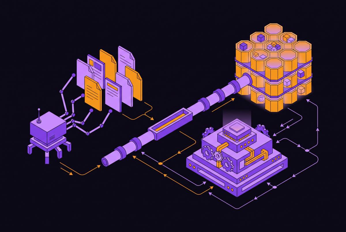 Cover illustration for “Crawl-and-Index API Integration With Pinecone and LlamaIndex”