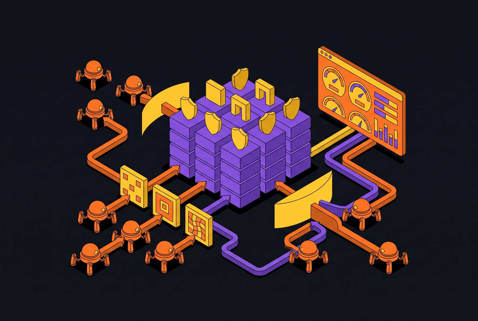 Cover illustration for “Detecting and Handling Anti-Scraping Measures in Production”
