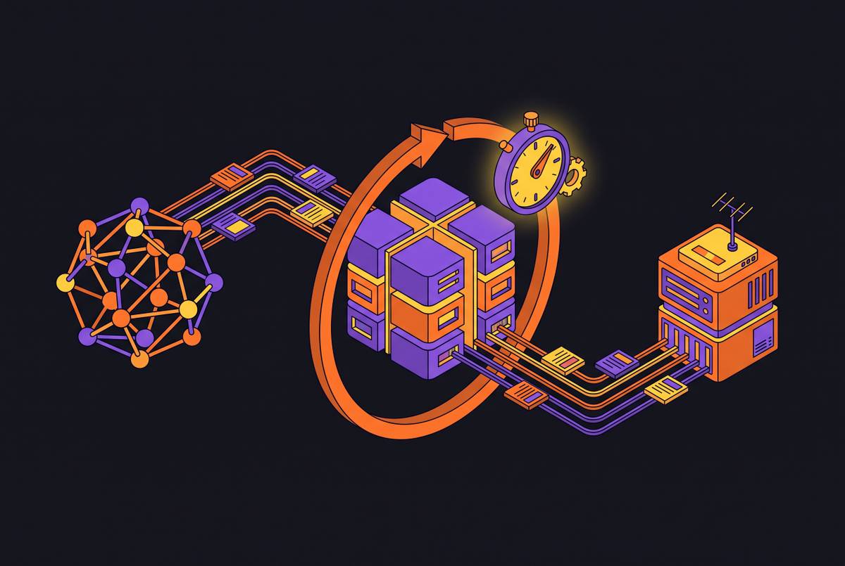 Cover illustration for “Index Freshness Strategies for Live-Web RAG”