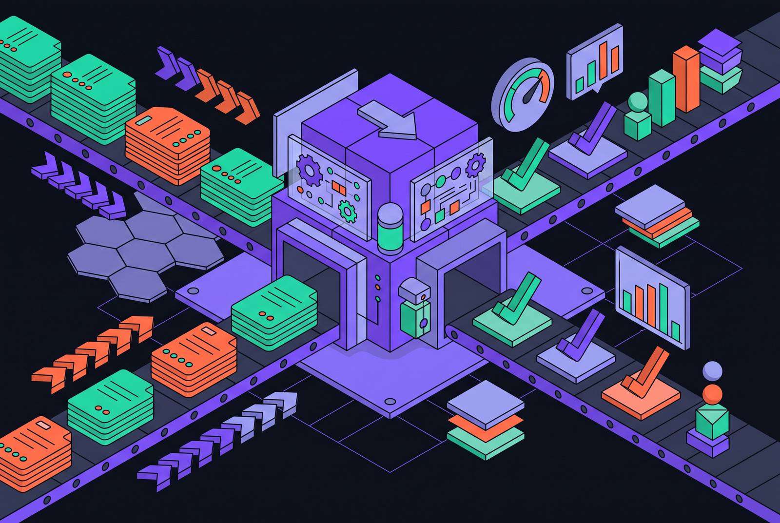 Cover illustration for “Evaluating RAG Output Quality With Automated Pipelines”