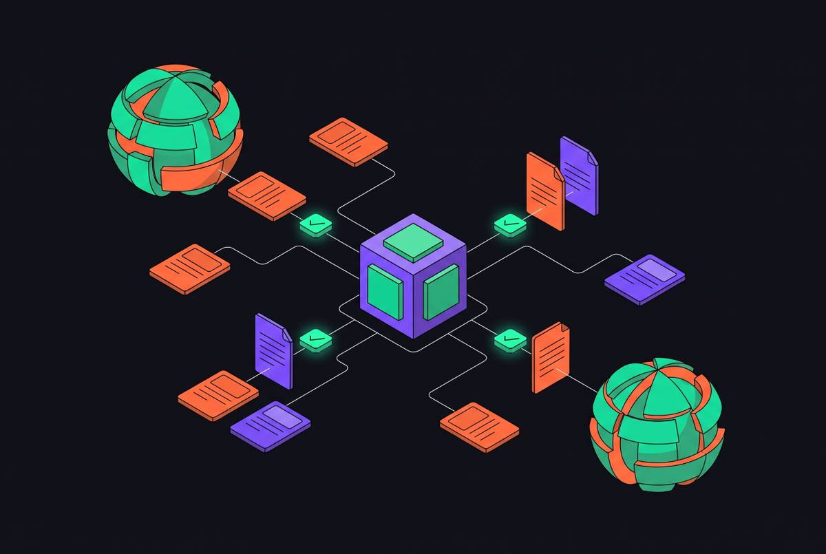 Cover illustration for “Grounding Agent Decisions With Live Web Retrieval”