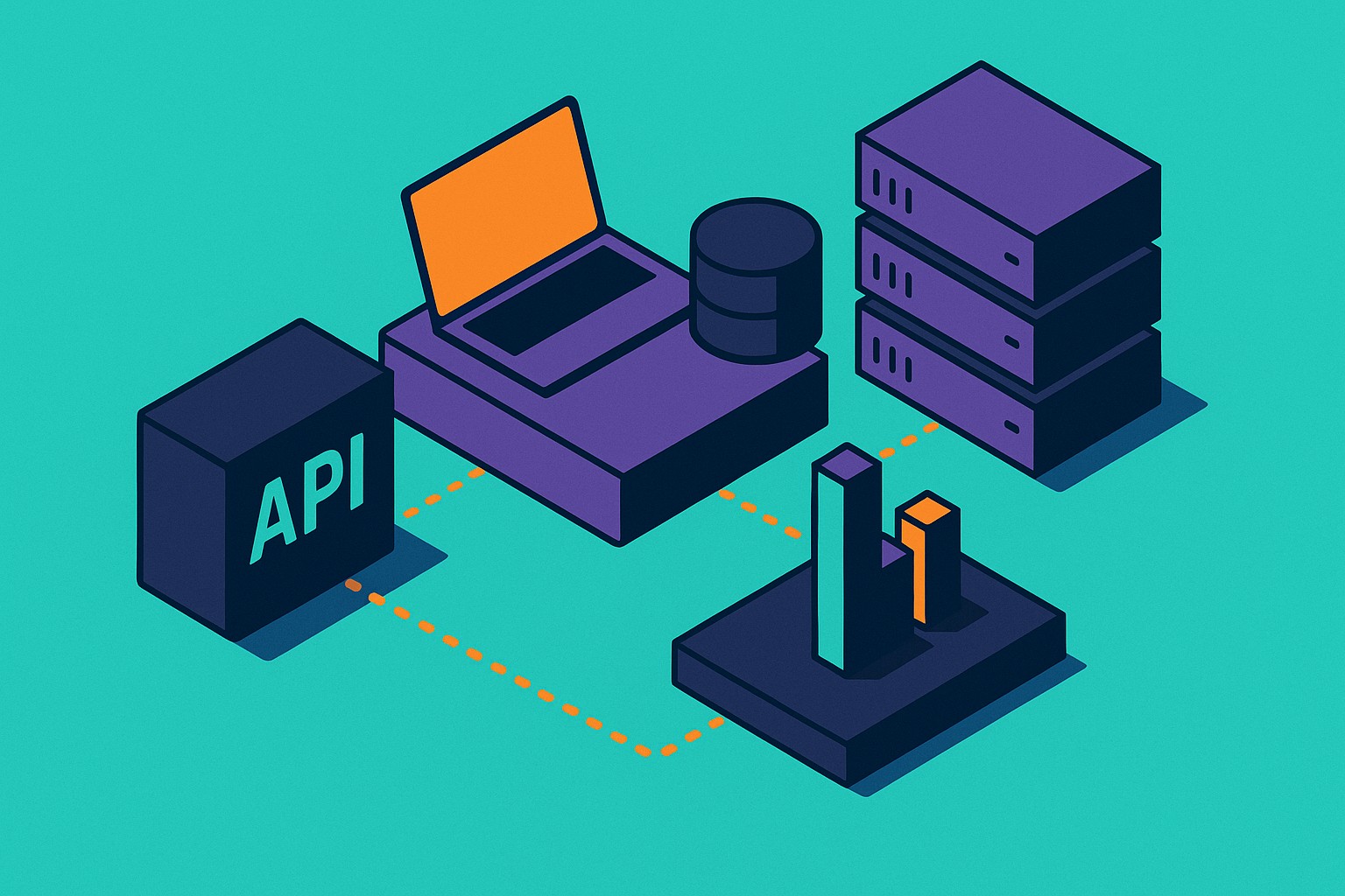 Cover illustration for “Evaluating Third-Party APIs vs In-House Data Infrastructure”