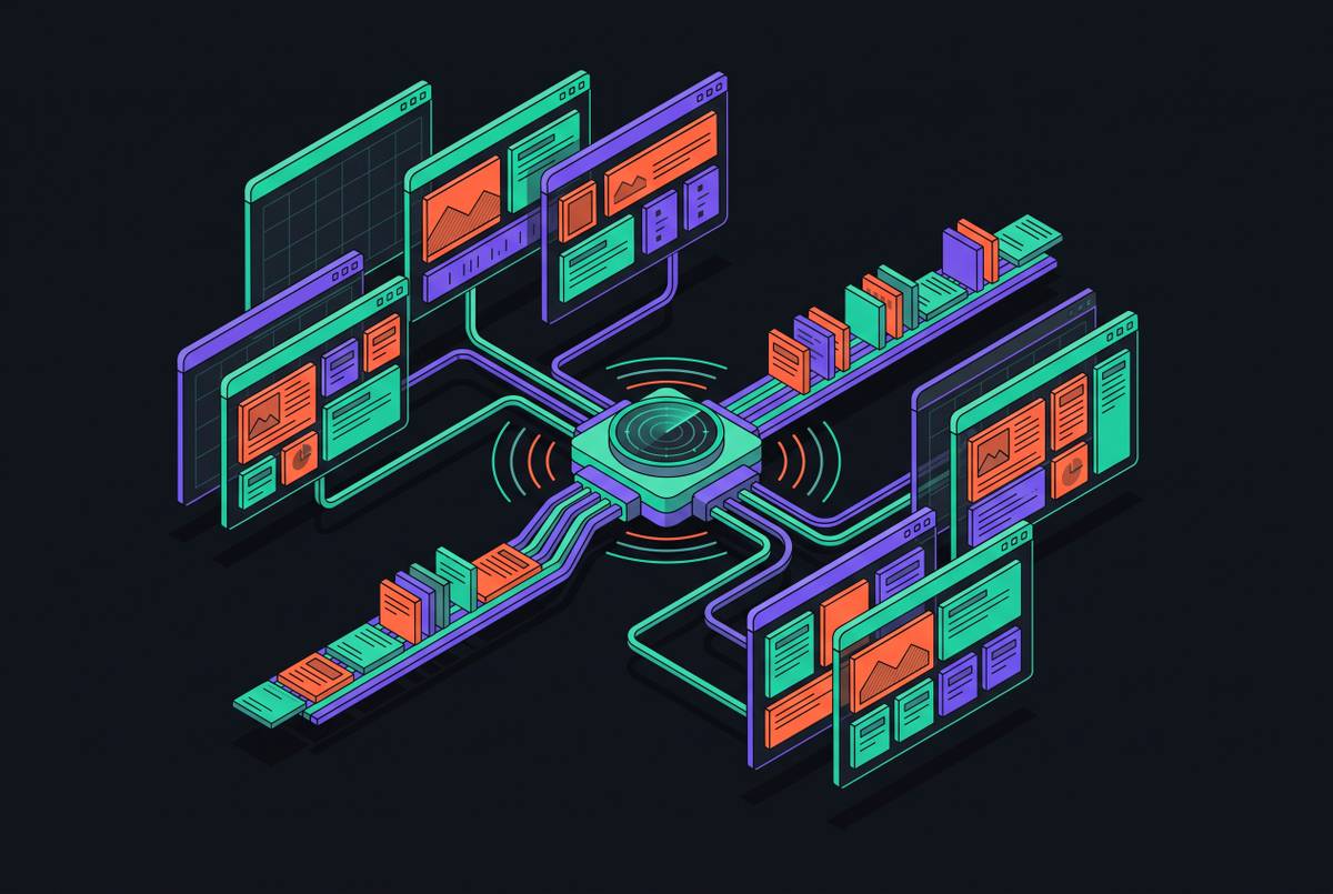 Cover illustration for “Web Browsing as a Native Agent Capability”