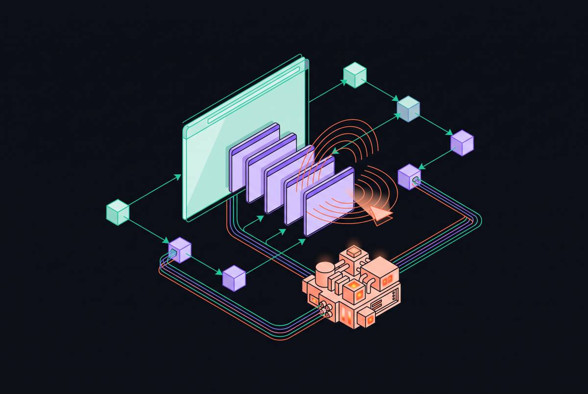Cover illustration for “Web Browsing as a Native Agent Capability”