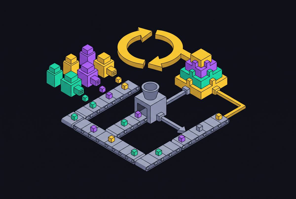 Cover illustration for “Designing a Dropper Tycoon Economy From Scratch”