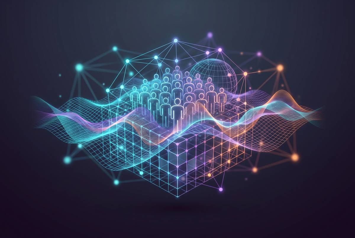 Cover illustration for “Building a Reusable Synthetic Audience Model”