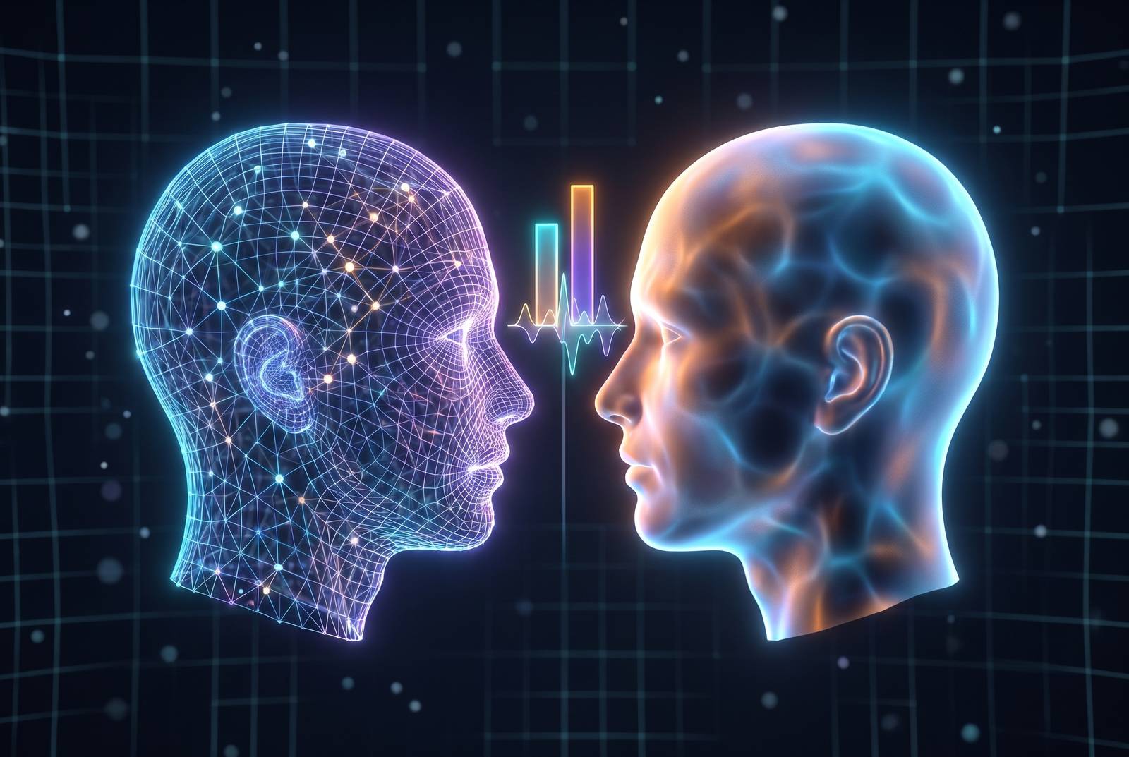 Cover illustration for “Synthetic vs Human Respondent Accuracy”