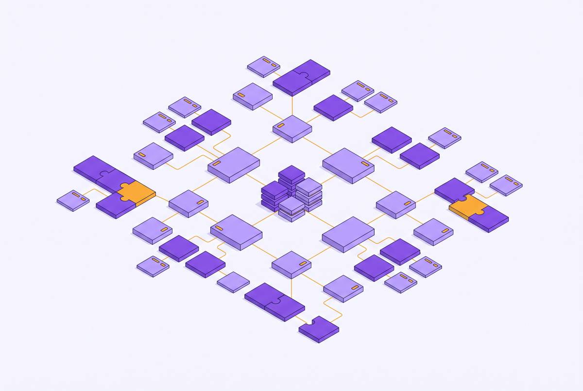 Cover illustration for “Event Taxonomy Design for B2B SaaS Products”