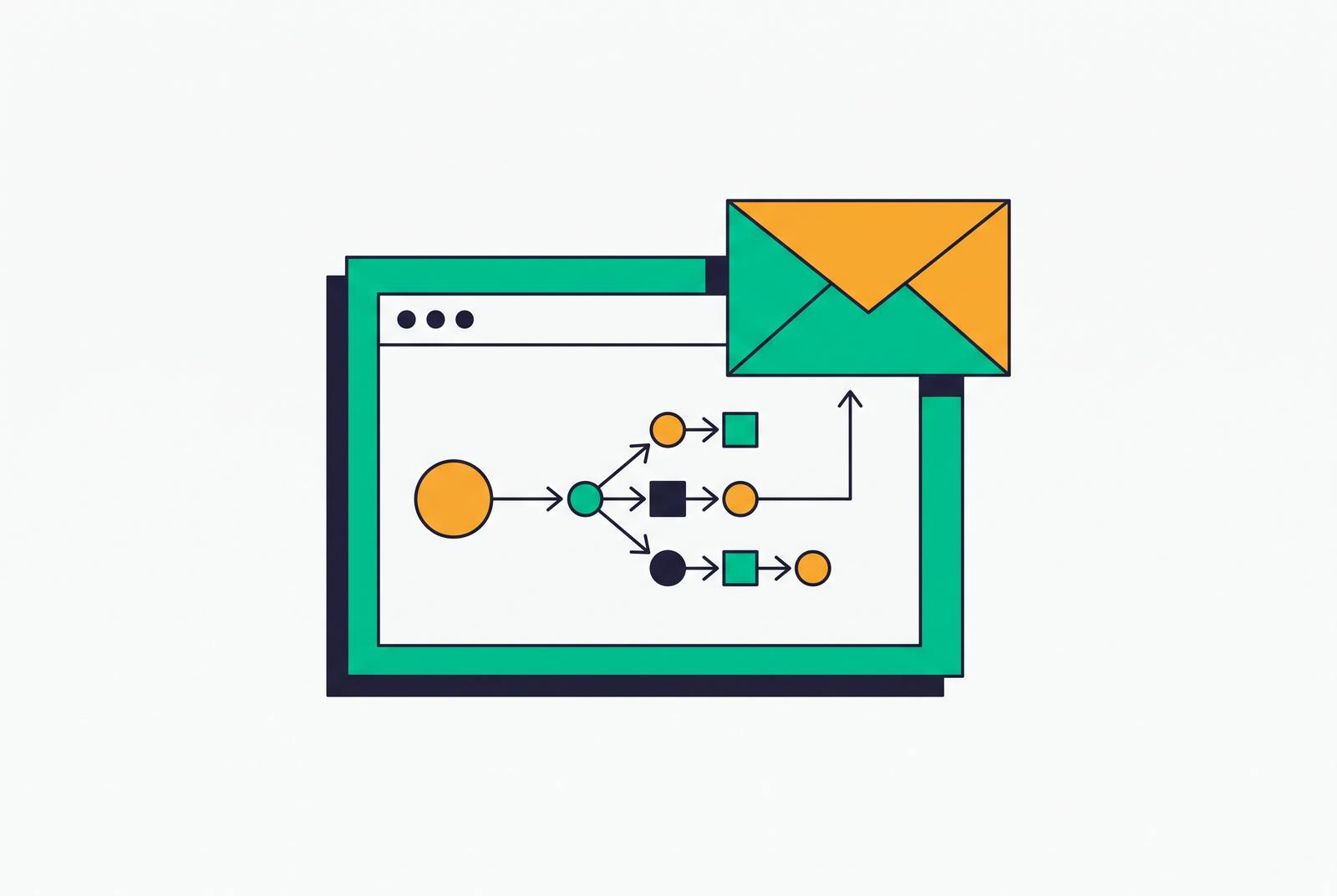 Cover illustration for “Onboarding Email Sequences Triggered by In-App Behavior”