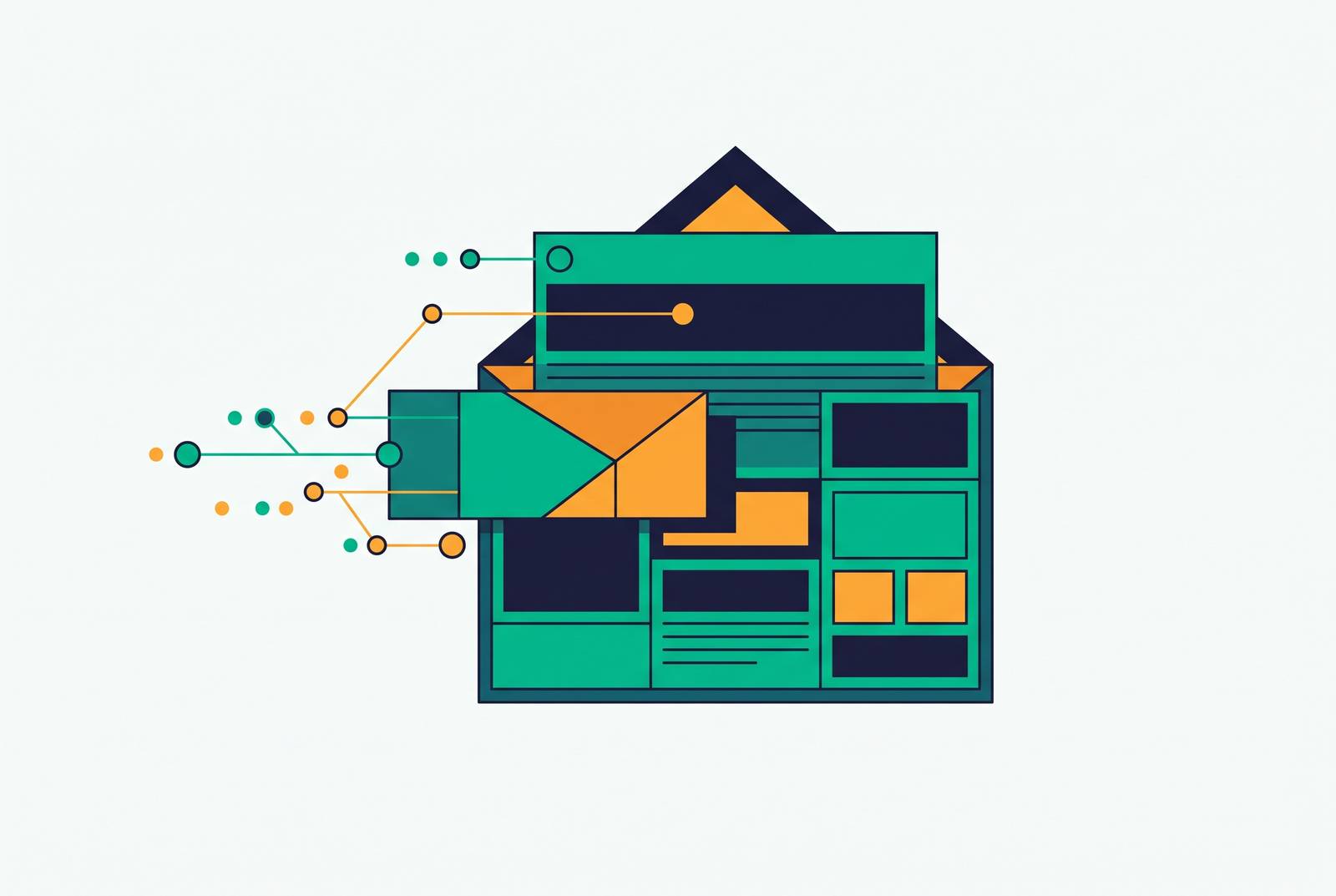 Cover illustration for “Dynamic Content Blocks in SaaS Lifecycle Emails Using Event Data”