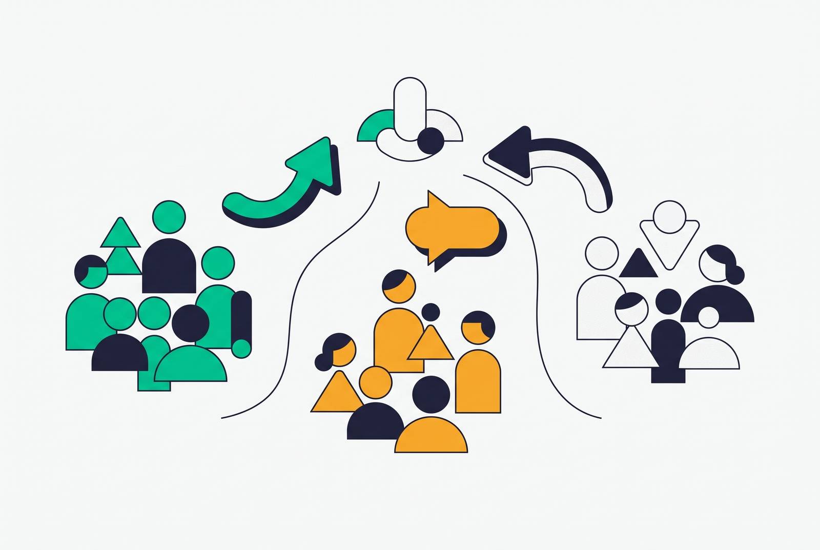 Cover illustration for “Behavioral Segmentation for SaaS Product Messaging”