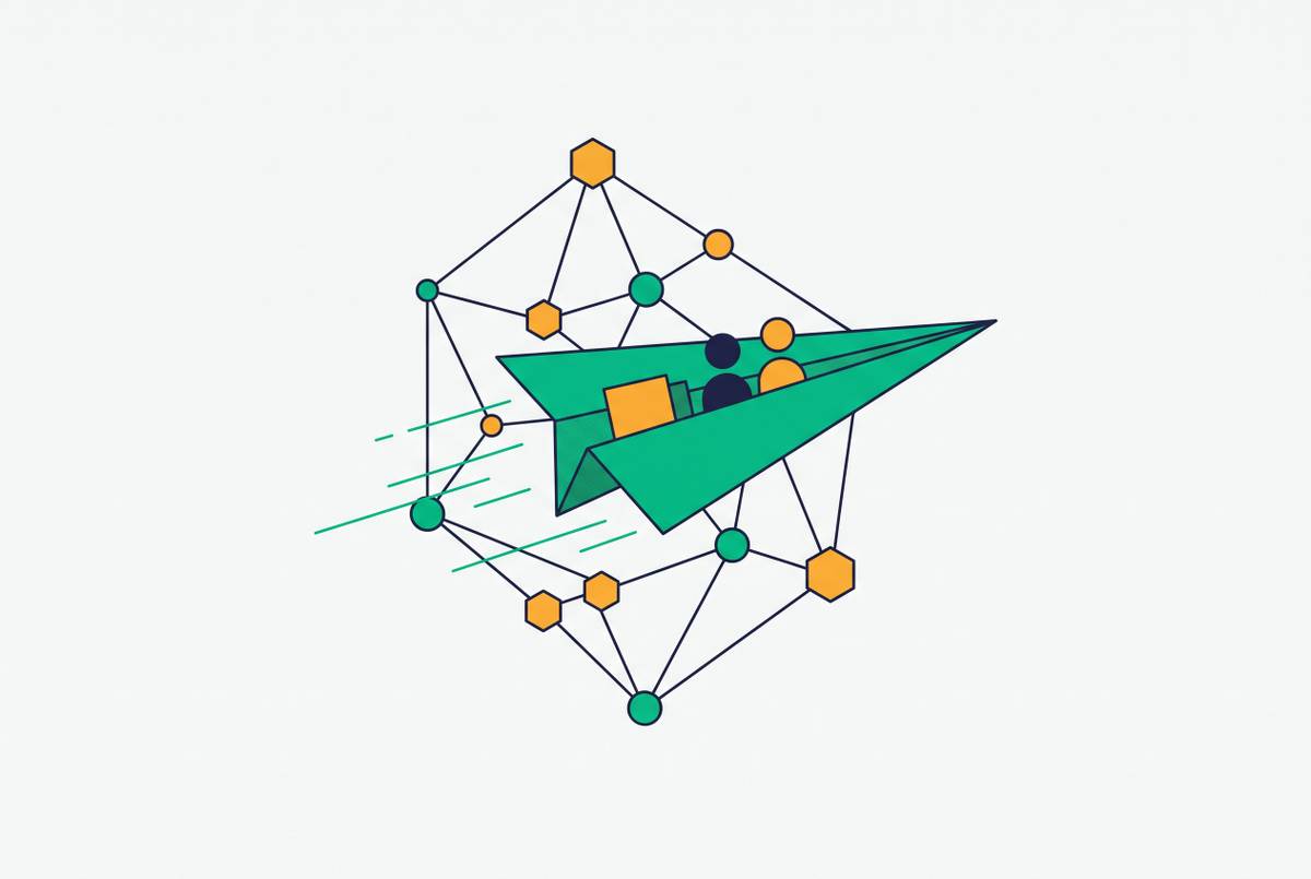 Cover illustration for “Shipping Fast Without Breaking Adoption in PLG Teams”