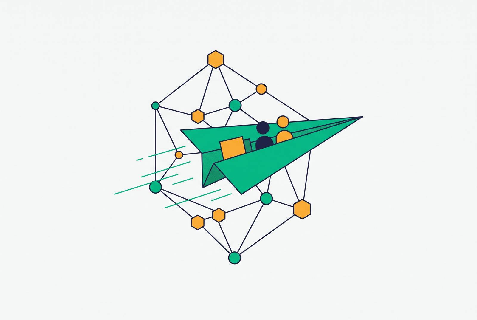 Cover illustration for “Shipping Fast Without Breaking Adoption in PLG Teams”