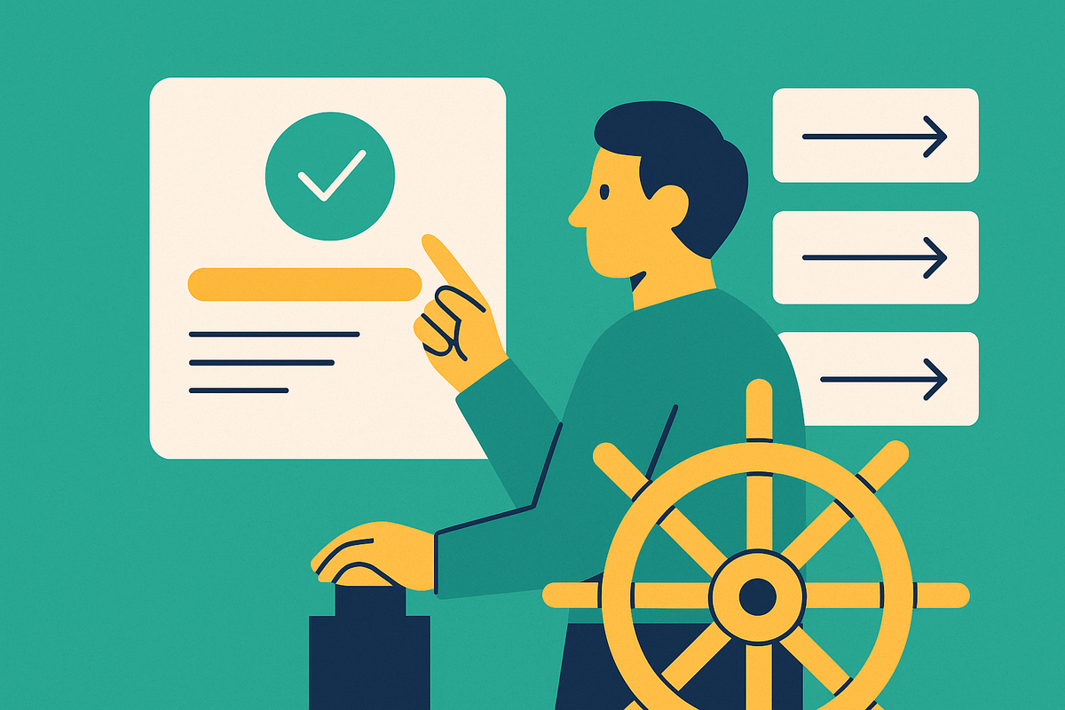 Cover illustration for “User Onboarding Flows for B2B SaaS”