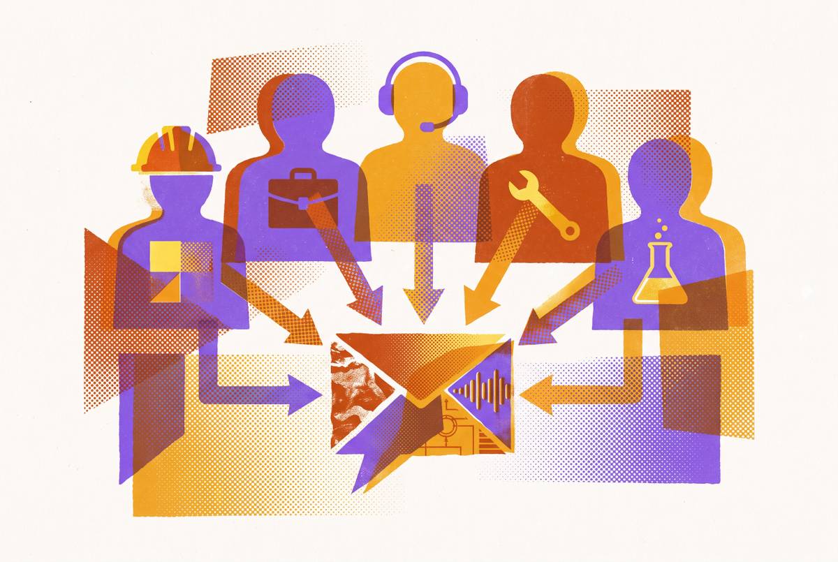 Cover illustration for “Role and Job Function Signals in Message Personalization”