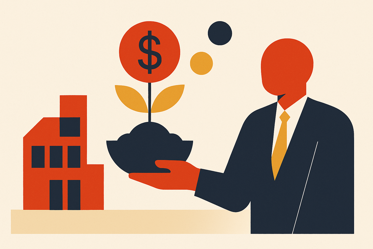 Cover illustration for “Corporate VC Participation in Seed and Series A Rounds”