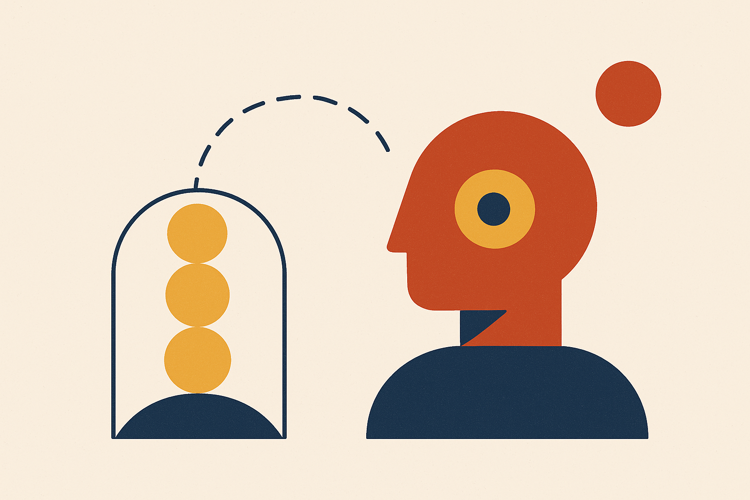Cover illustration for “Round Structure Trends in AI-Native Startups”