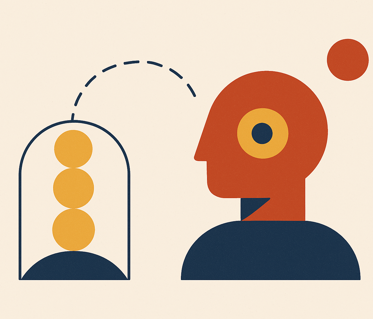 Cover illustration for “Round Structure Trends in AI-Native Startups”