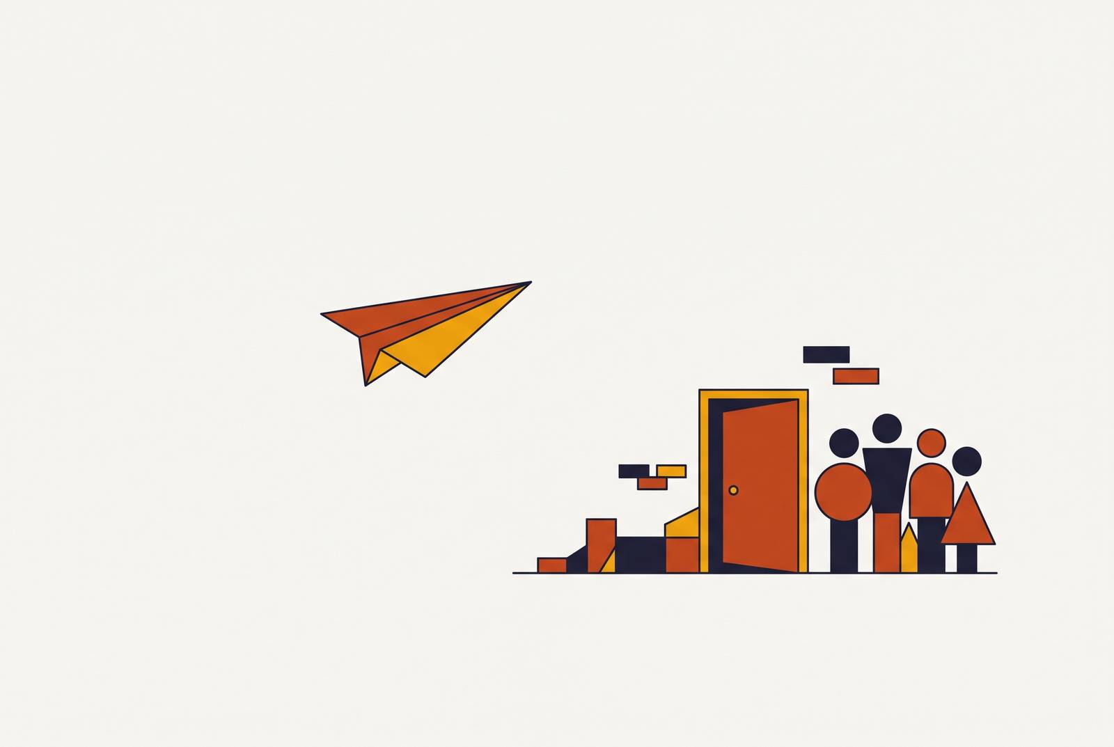 Cover illustration for “Cold Outreach to Investors Without a Warm Introduction”