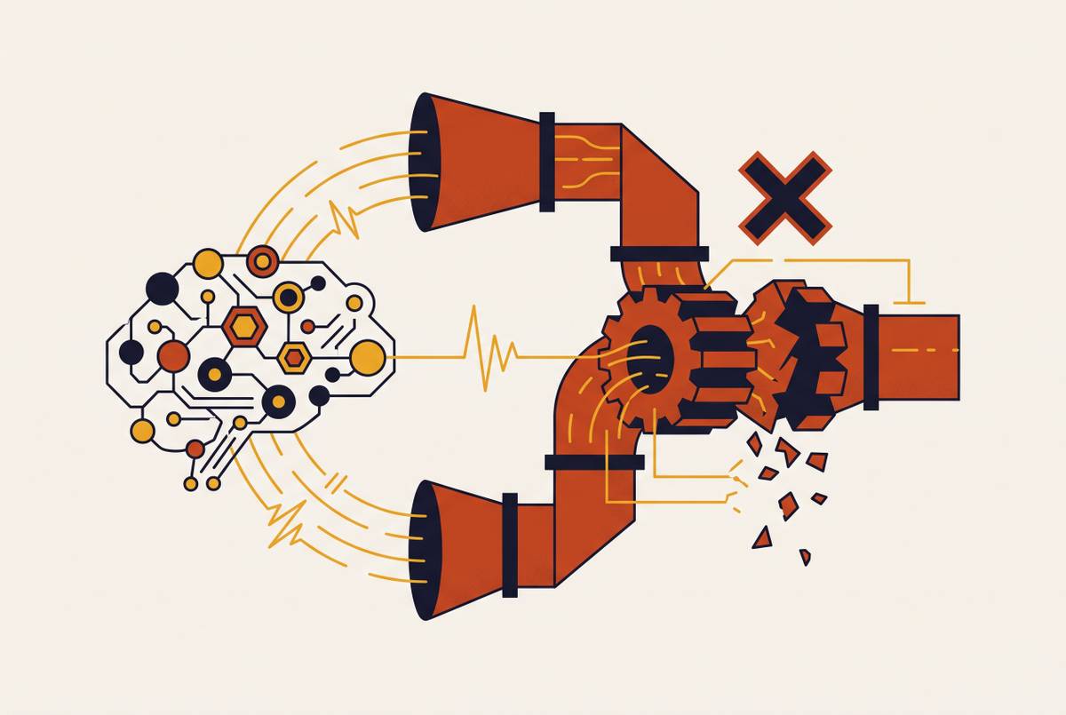 Cover illustration for “Limitations of AI in Venture Fundraising Workflows”