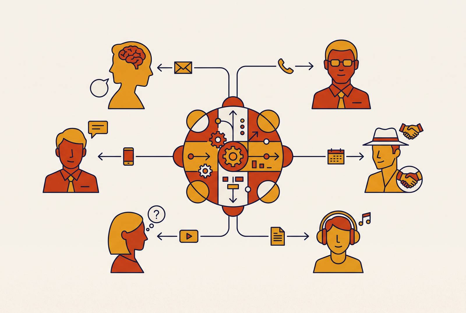 Cover illustration for “Automating Investor Outreach Without Losing Personalization”