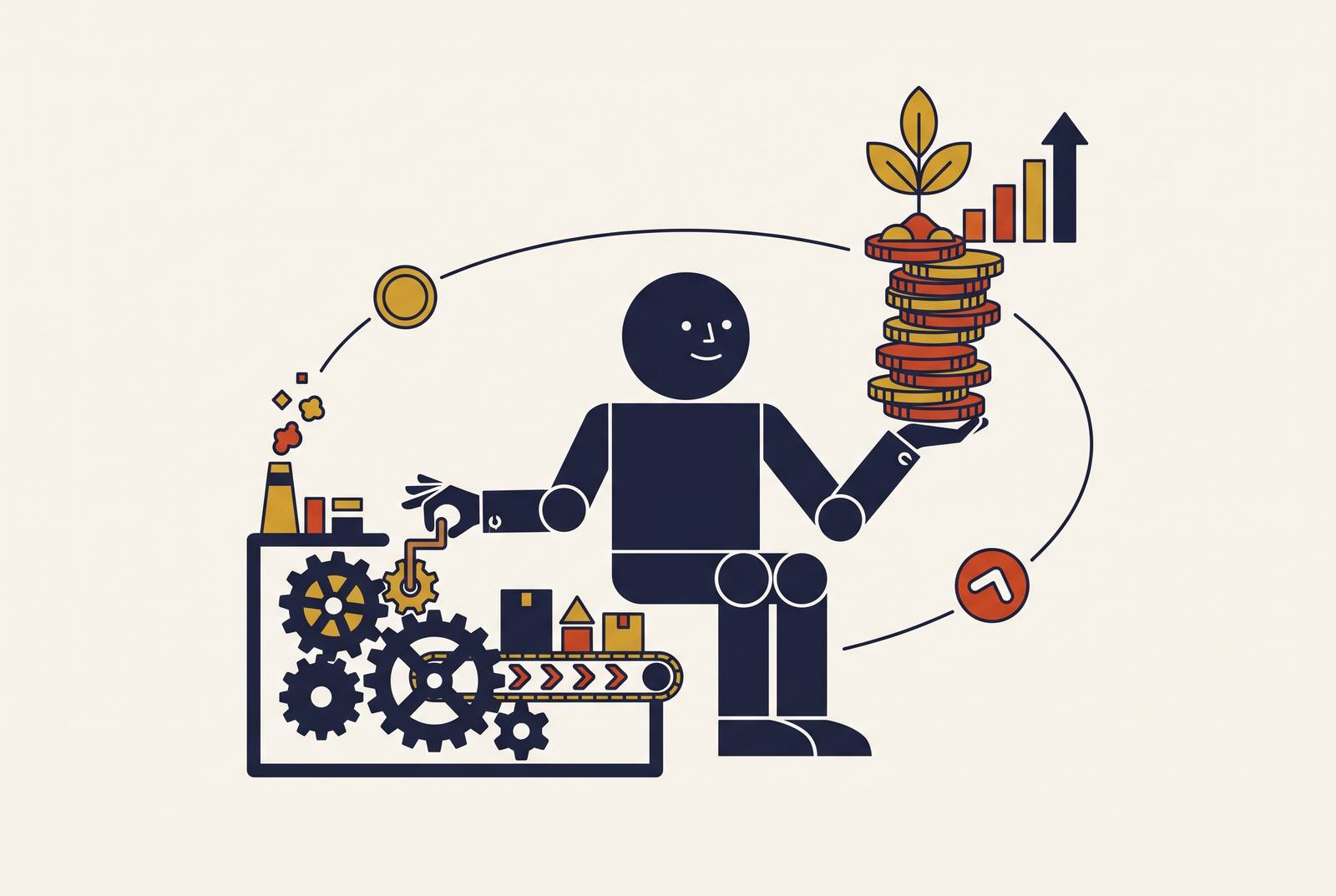 Cover illustration for “Running a Fundraise While Simultaneously Operating the Business”