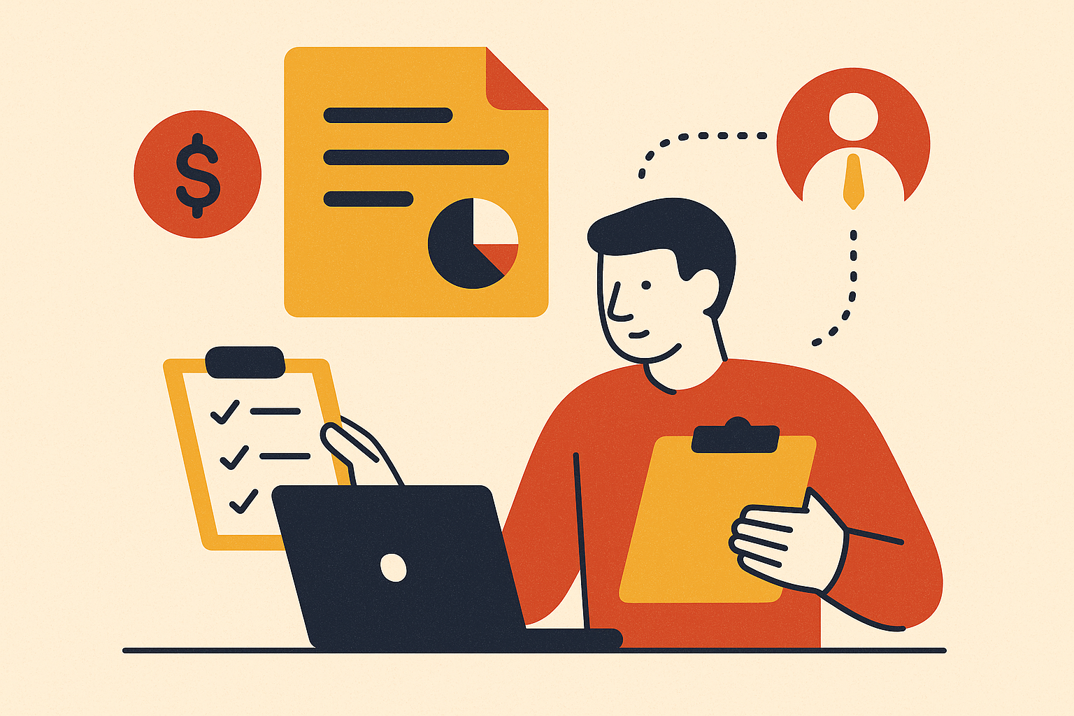 Cover illustration for “Post-Close Investor Relations Workflows for Seed-Stage Founders”