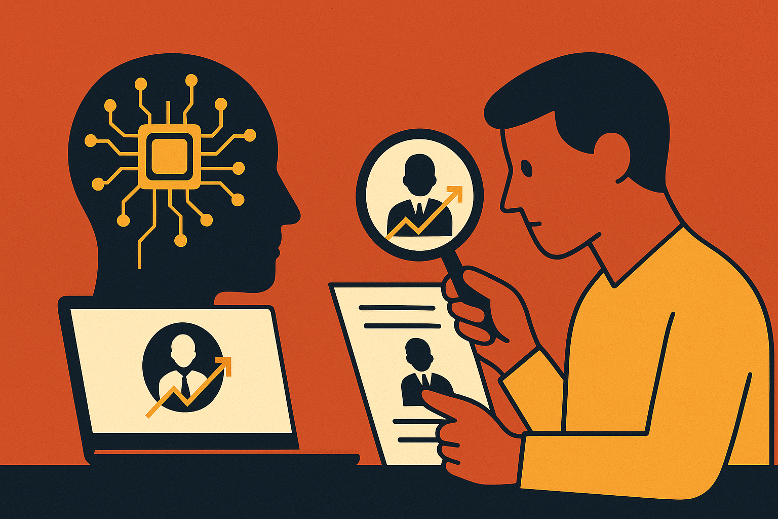 Cover illustration for “AI-Powered Investor Matching Versus Manual Research”