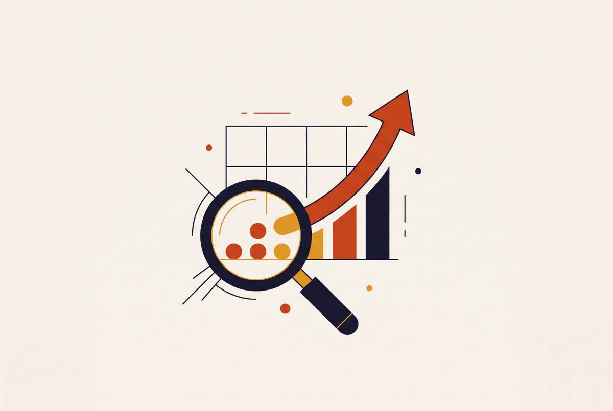 Cover illustration for “Presenting Traction Data When Numbers Are Early”