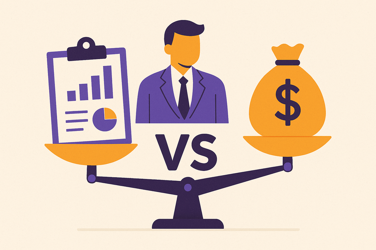 Cover illustration for “Corporate Venture Capital vs. Traditional VC for Startups”