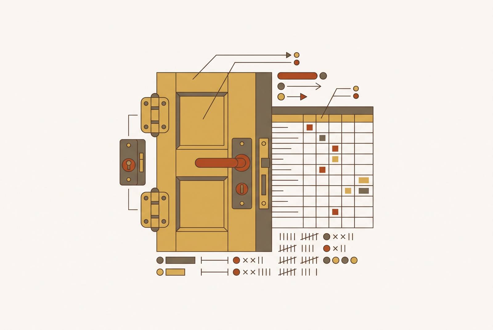 Cover illustration for “Estimating Software Requirements for Door Hardware Distributors”