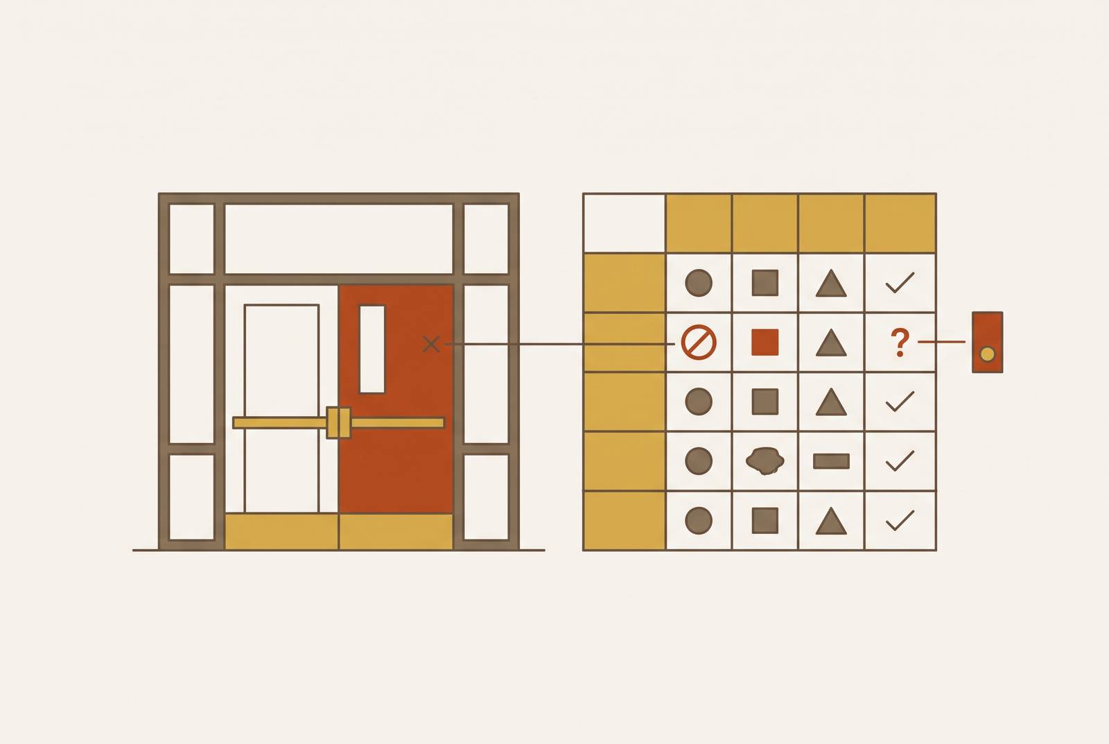 Cover illustration for “Common Errors in Door Schedule Review on Commercial Projects”