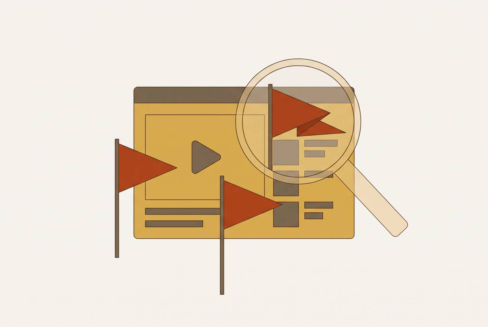 Cover illustration for “AI Estimating Software Demos Red Flags for Buyers”