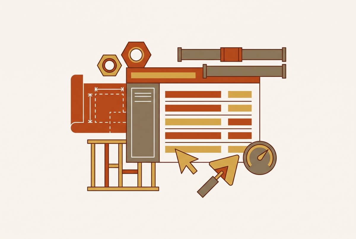 Cover illustration for “Construction Estimating Software Pilot Design for Specialty Trades”
